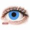 ColourVUE Crazy Lens - Sky Blue - zero lenses (2 lenses) DIA 14.00, BC 8.60, Power 0 — Made in USA — Free Delivery
