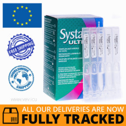 SYSTANE ULTRA UD EYE DROPS 0,7ML x 30 PCS - MADE IN SWITZERLAND - FREE SHIPPING