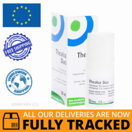 THEALOZ DUO EYE DROPS 10 ML - MADE IN POLAND - FREE SHIPPING