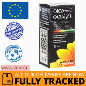 OCUhyl C, eye drops 10 ml — Made in Slovakia — Free Delivery
