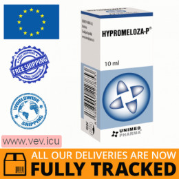 Hypromeloza-P eye drops 5mg/ml, 10 ml — Made in Slovakia — Free Delivery