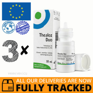 3 x THEALOZ DUO DROPS 10 ML = 30 ML - MADE IN POLAND - FREE SHIPPING 3 x THEALOZ DUO DROPS 10 ML = 30 ML - MADE IN POLAND - FREE SHIPPING