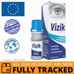 VIZIK DROPS FOR TIRED AND DRY EYES 10ML - MADE IN POLAND - FREE SHIPPING 