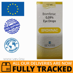 BROXINAC EYE DROPS 0.09% 1.7ML - MADE IN INDIA - FREE SHIPPING BROXINAC EYE DROPS 0.09% 1.7ML - MADE IN INDIA - FREE SHIPPING