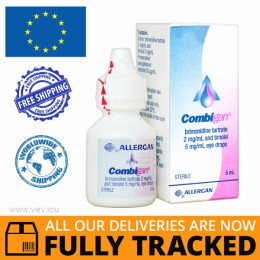 COMBIGAN EYE DROPS 5ML — MADE IN USA — FREE SHIPPING