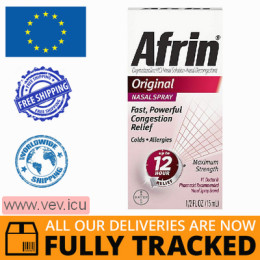 Afrin Nasal 0.05% spray 20ml — Made in Germany by Bayer — Free Delivery