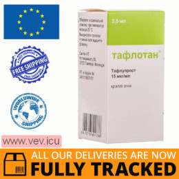 Taflotan eye drops 15 μg/ml, 2.5 ml — Made in Finland — Free Delivery