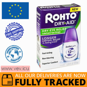 Rohto Dry Aid, eye drops 10 ml — Made in Japan — Free Delivery