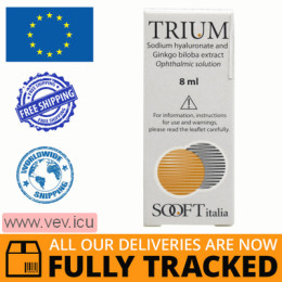 Trium sterile eye drops for moisturizing and comfort of the eyes 8ml — Made in Italy — Free Delivery 
