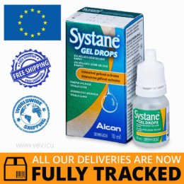 SYSTANE GEL DROPS 10ML — MADE IN SWITZERLAND — FREE SHIPPING