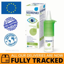 XEDRENIO FORTE EYE DROPS 10ML — MADE IN POLAND — FREE SHIPPING