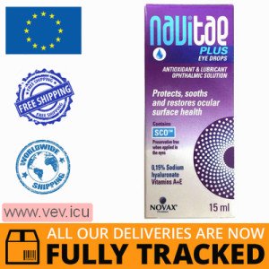 Navitae Plus eye drops 15 ml — Made in Monaco — Free Delivery