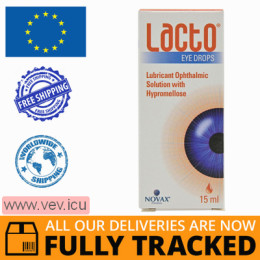 Lacto, eye drops 15 ml — Made in Monaco — Free Delivery