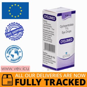 Cyclomed eye drops 1% 5 ml — Made in India — Free Delivery