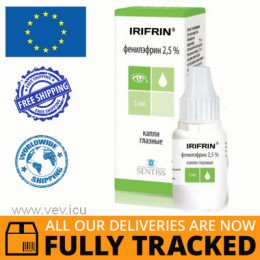IRIFRIN EYE DROPS 2.5% 5ML - MADE IN INDIA - FREE SHIPPING