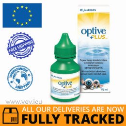 Optive Plus Eye Drops 10ml - Made in USA — Free Delivery