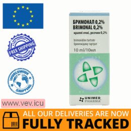 Brimonal eye drops  0.2%, 10 ml — Made in Slovakia — Free Delivery
