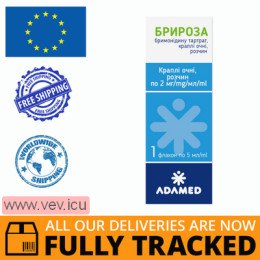 Brirosa eye drops 2 mg/ml, 5ml— Made in Poland by Adamed — Free Delivery