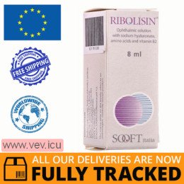 Ribolisin eye drops 8 ml — Made in Italy — Free Delivery 