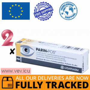 Parin-Pos eye ointment 2p x 5g — Made in Germany by Ursapharm — Free Delivery