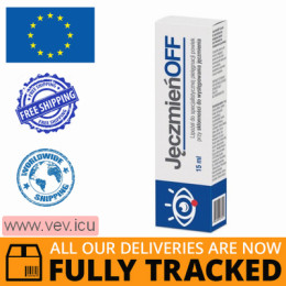 Barley OFF, lipogel for specialized eyelid care, 15 ml — Made in Poland — Free Delivery