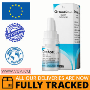 Oftagel eye gel 2.5mg/g, 10g — Made in Finland — Free Delivery