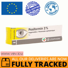 Posiformin eye ointment 2%, 5g — Made in Germany by Ursapharm — Free Delivery