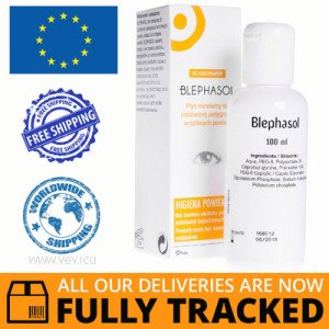 BLEPHASOL MICELLAR LIQUID 100ML - MADE IN POLAND - FREE SHIPPING BLEPHASOL MICELLAR LIQUID 100ML - MADE IN POLAND - FREE SHIPPING