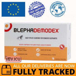 BlephaDemodex, eyelid and eyelash hygiene wipes, 30 pieces — Made in Poland — Free Delivery BlephaDemodex, eyelid and eyelash hygiene wipes, 30 pieces — Made in Poland — Free Delivery