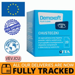 Demoxoft Plus Clean 20 wipes — Made in Poland — Free Delivery