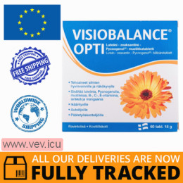 VisioBalance Opti 60 tablets — Made in Finland — Free Delivery