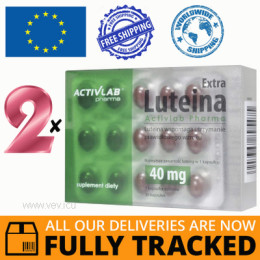 2 x LUTEINA EXTRA 30 CAPS - MADE IN POLAND - FREE SHIPPING