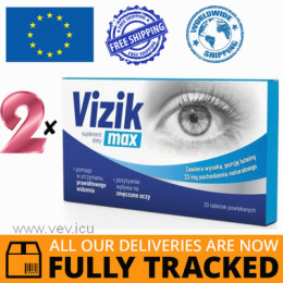 2 x VIZIK MAX 30 TABS - MADE IN POLAND - FREE SHIPPING 