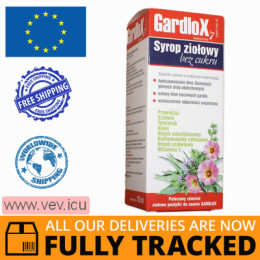 Gardlox, herbal syrup without sugar, 120ml— Made in Poland — Free Delivery