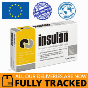 INSULAN 60 TABS - MADE IN POLAND - FREE SHIPPING