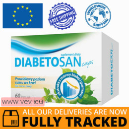 Diabetosan Caps, 60 capsules — Made in Poland — Free Delivery