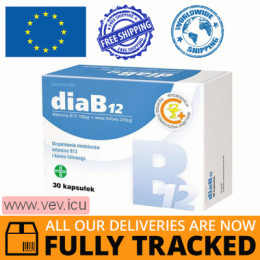 DiaB12, 30 capsules — Made in Poland — Free Delivery