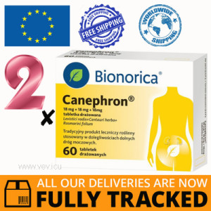 2 x CANEPHRON 60 TABS - MADE IN GERMANY - FREE SHIPPING