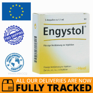 ENGYSTOL INJECTION FOR AMPOULES 1.1ML 5pcs — MADE IN GERMANY — FREE SHIPPING