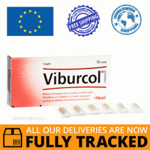 VIBURCOL 12 SUPPOSITORIES — MADE IN GERMANY- FREE SHIPPING