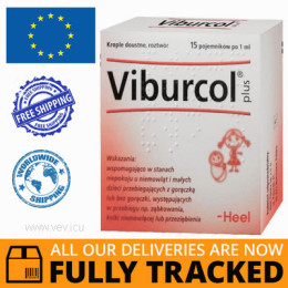 VIBURCOL PLUS ORAL DROPS 15ML - MADE IN GERMANY- FREE SHIPPING