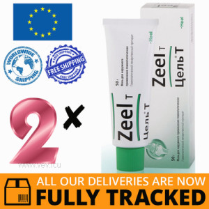 2 x ZEEL T OINTMENT 50G - MADE IN GERMANY - FREE SHIPPING