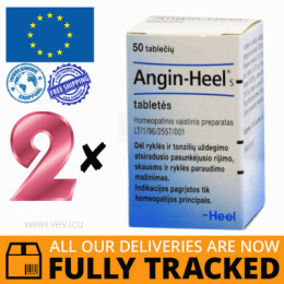 2 х ANGIN-HEEL S 50 TABS - MADE IN GERMANY - FREE SHIPPING