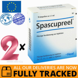 2 x SPASCUPREEL INJECTION FOR AMPOULES 1.1ML 5pcs — MADE IN GERMANY — FREE SHIPPING