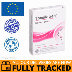 TONSILOTREN 60 PILLS — MADE IN GERMANY — FREE SHIPPING