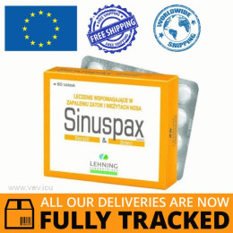 SINUSPAX 60 TABLETS — MADE IN FRANCE — FREE SHIPPING