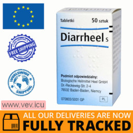 Diarrheel S 50 tablets — Made in Germany — Free Delivery
