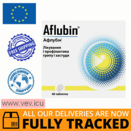 Aflubin 48 tablets — Made in Austria — Free Delivery