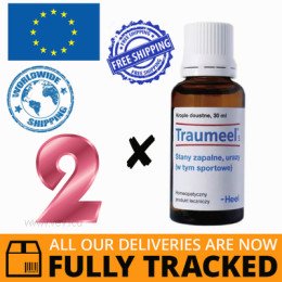 2 x TRAUMEEL S ORAL DROPS 30 ML - MADE IN GERMANY - FREE SHIPPING