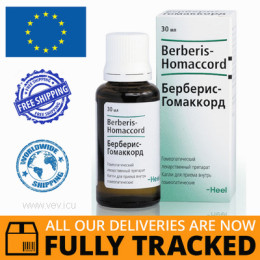 BERBERIS-HOMACCORD ORAL DROPS 30ML - MADE IN GERMANY- FREE SHIPPING